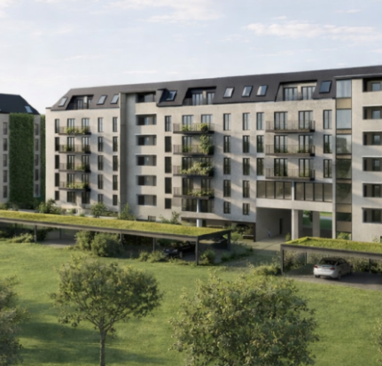 Visualisierung zum Projekt ElbauenResidenz in Dresden