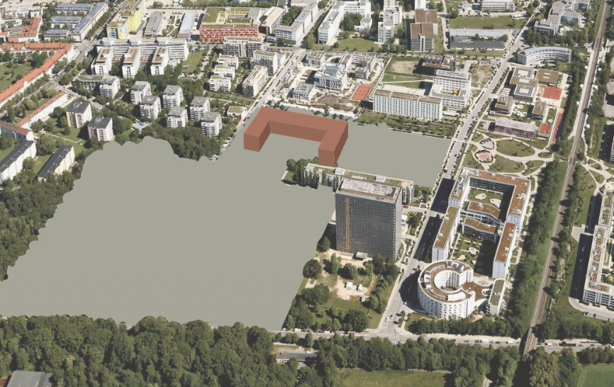 Visualisierung zum Projekt THE ONE in München